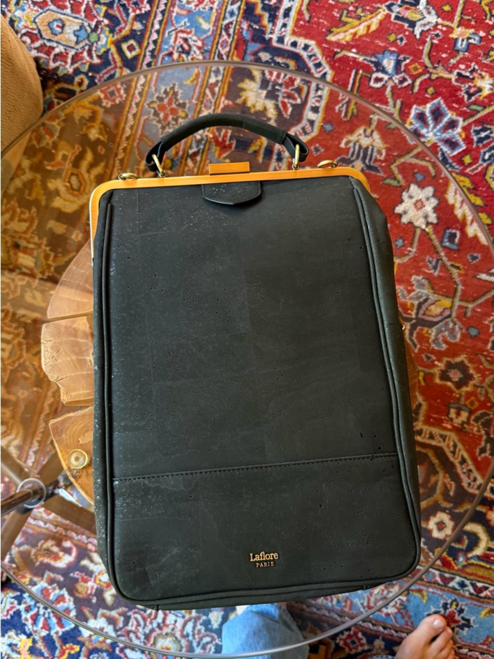 Laflore Paris woman’s backpack/shoulder bag/briefcase bag